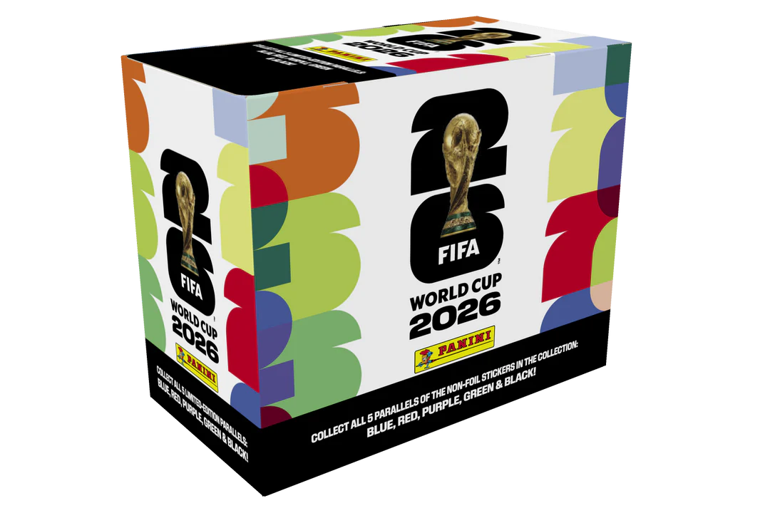 2026 Panini World Cup Soccer Stickers 25ct Box