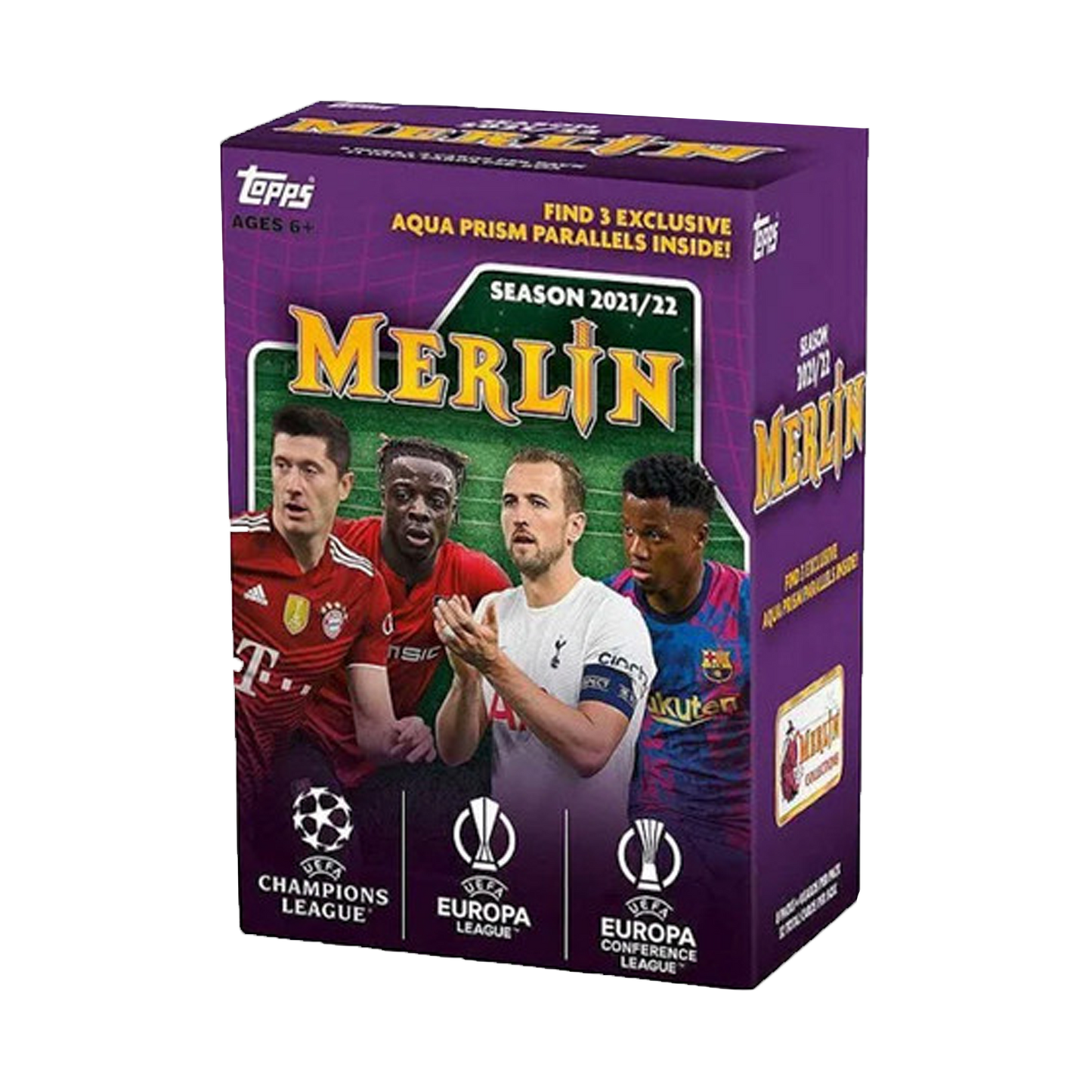 2021-22 Topps UEFA Champions League Merlin Chrome Soccer Blaster Box