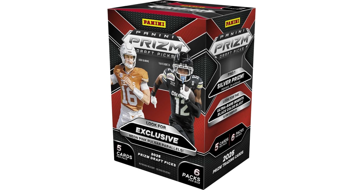 2025 Panini Prizm Draft Picks Blaster Box