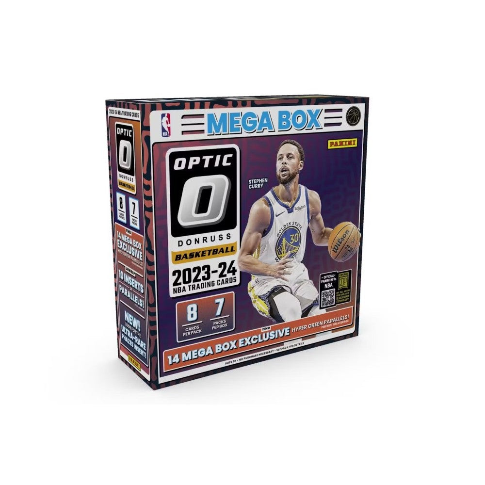 2023-24 Panini Donruss Optic Basketball Hobby Mega Box (Green Hyper)