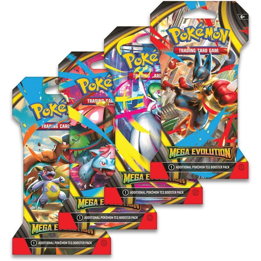 Pokémon Mega evolution Sleeved Booster Pack