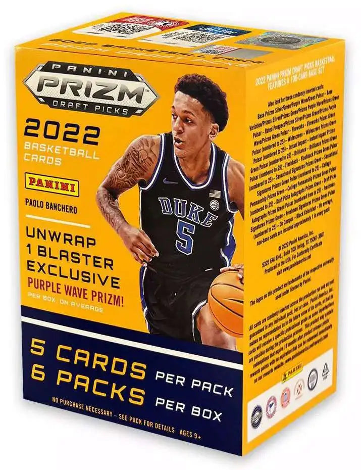 2022 Panini Prizm Draft Picks Basketball Blaster