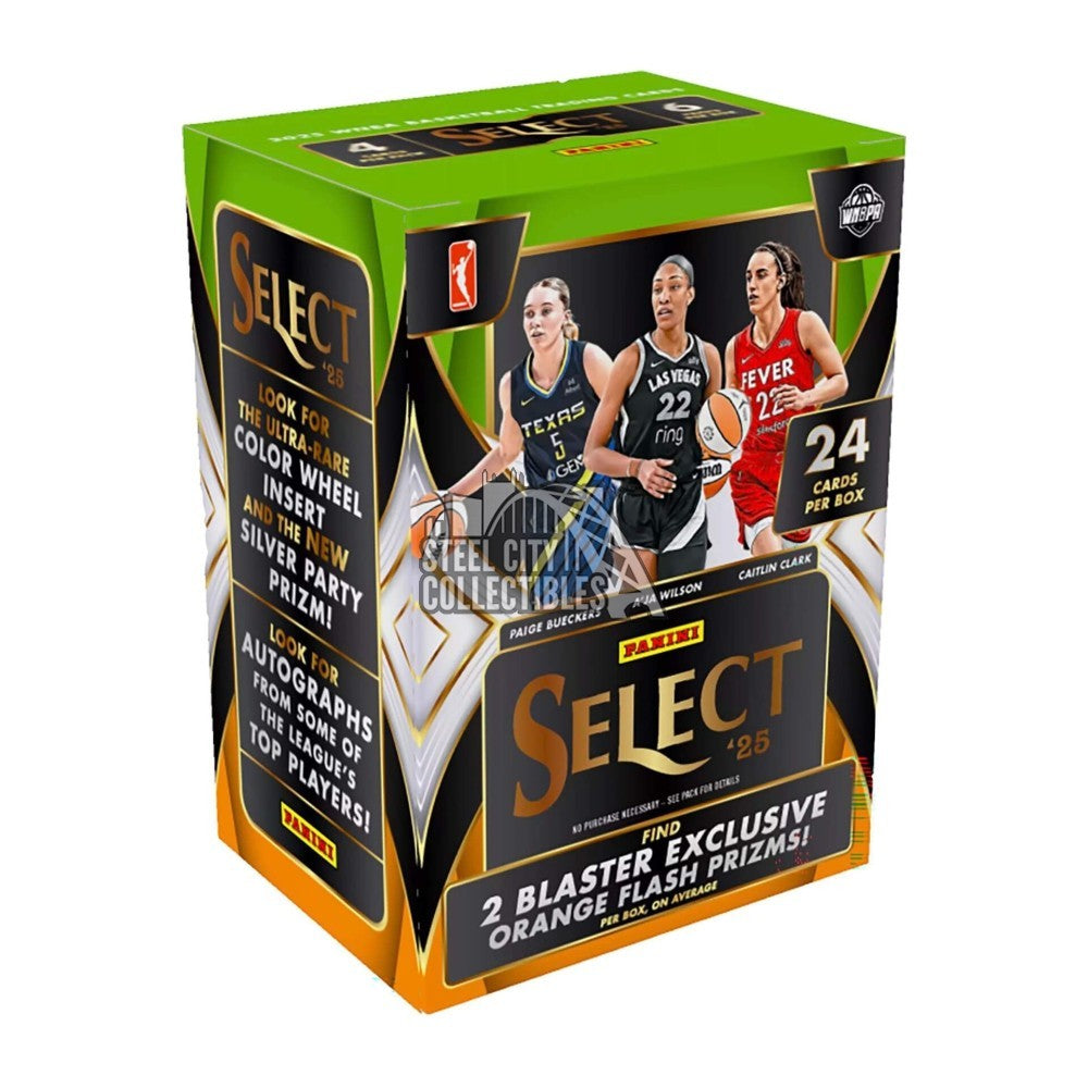 2025 Panini Select WNBA Basketball Blaster Box (Orange Flash Prizms)