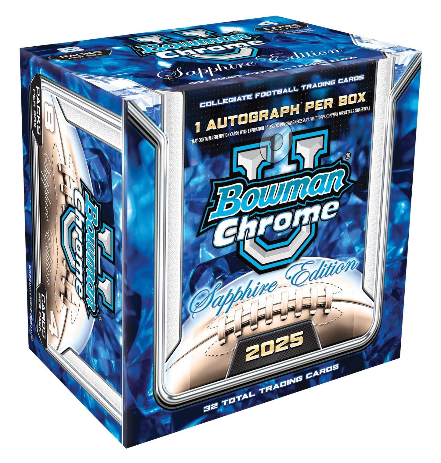 2025 BOWMAN UNIVERSITY CHROME U SAPPHIRE EDITION Hobby Box