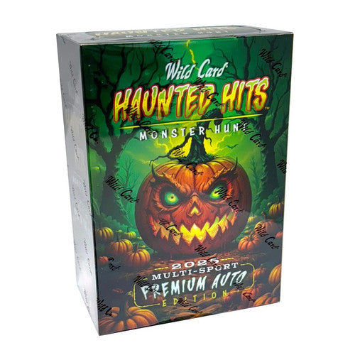 2025 Wild Card Haunted Hits Mult-Sport Premium Auto Edition Jumbo Box