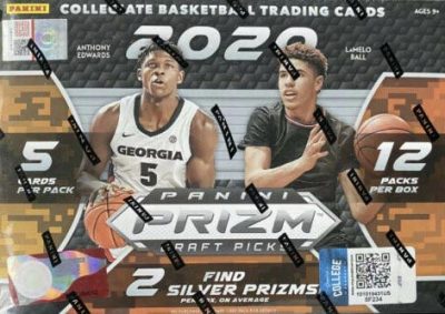 2020-21 Panini Prizm Collegiate Draft Picks Basketball Mega Box