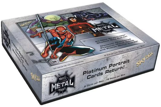 2021 Upper Deck Marvel Metal Universe Spider-Man Hobby Box