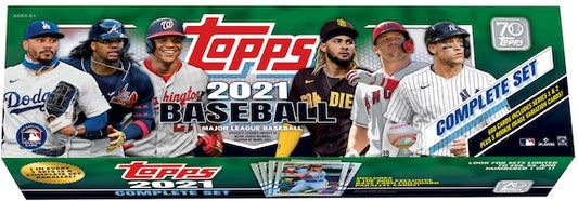 2021 Topps Factory Set Baseball (Box) (Green) (Shipped Only)
