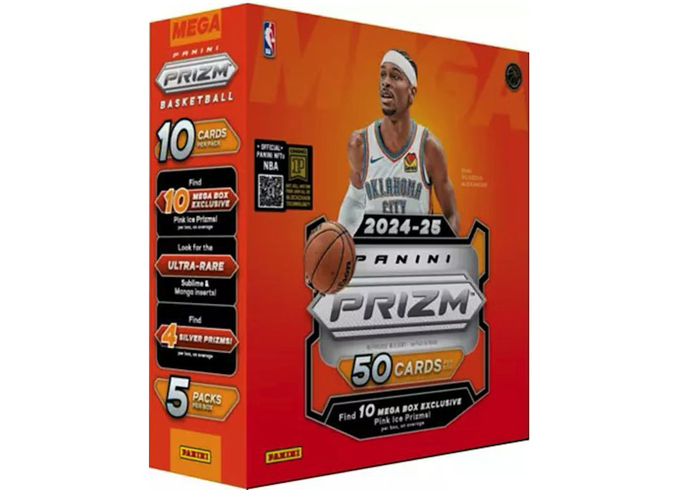 2024-25 Panini Prizm Basketball Mega Box