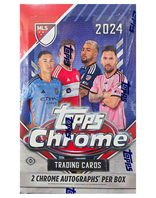 2024 Topps Chrome MLS Soccer Hobby Box