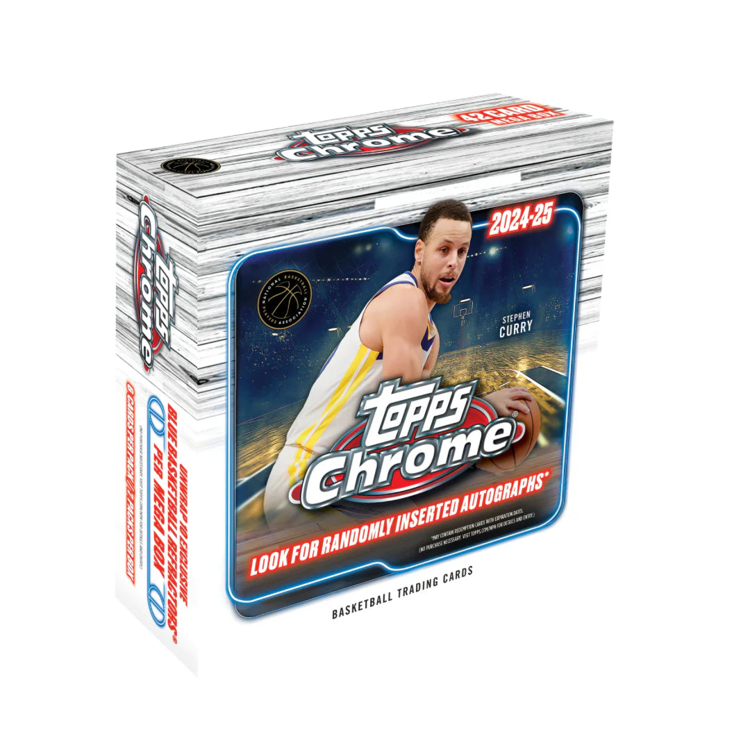2024 Topps Chrome Basketball Mega Box