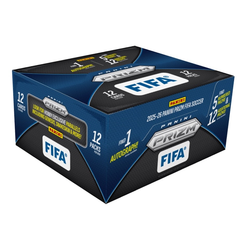 2025-26 Panini Prizm FIFA Soccer Hobby Box