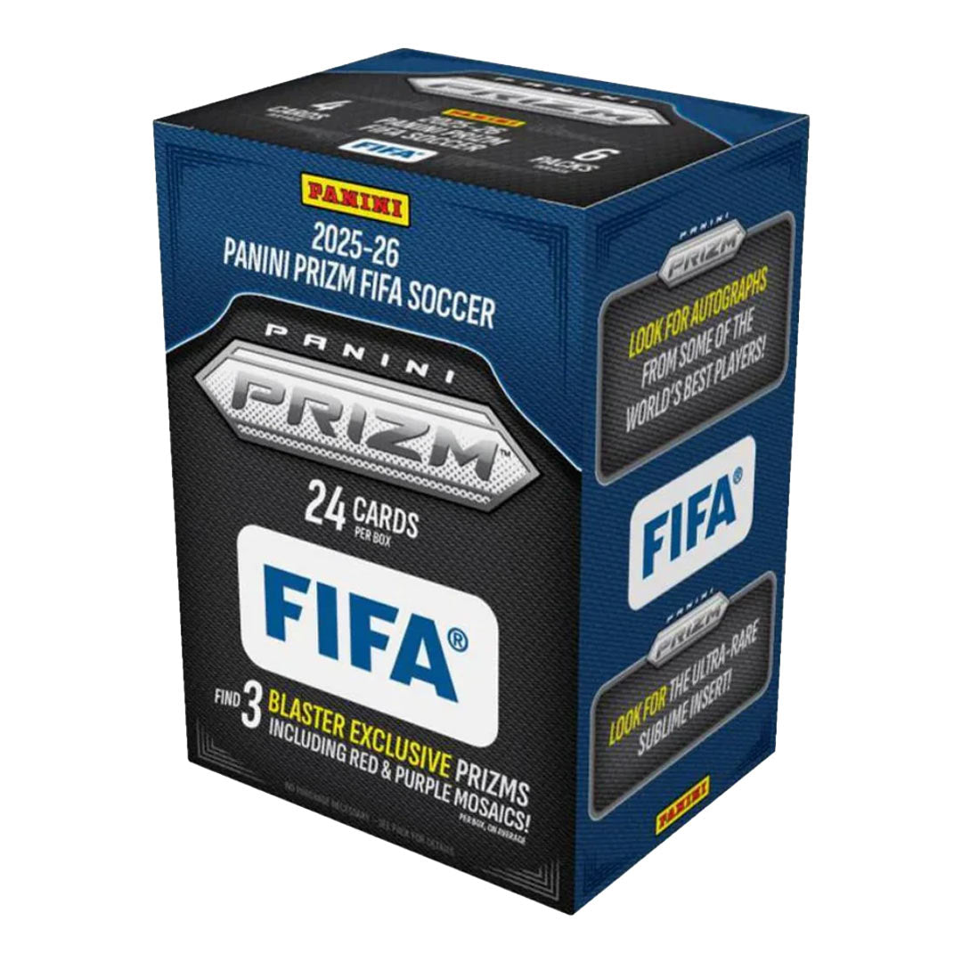 2025-26 Panini Prizm FIFA Soccer 6-Pack Blaster Box