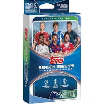 2025-26 Topps UEFA Club Competitions Soccer Hanger Box