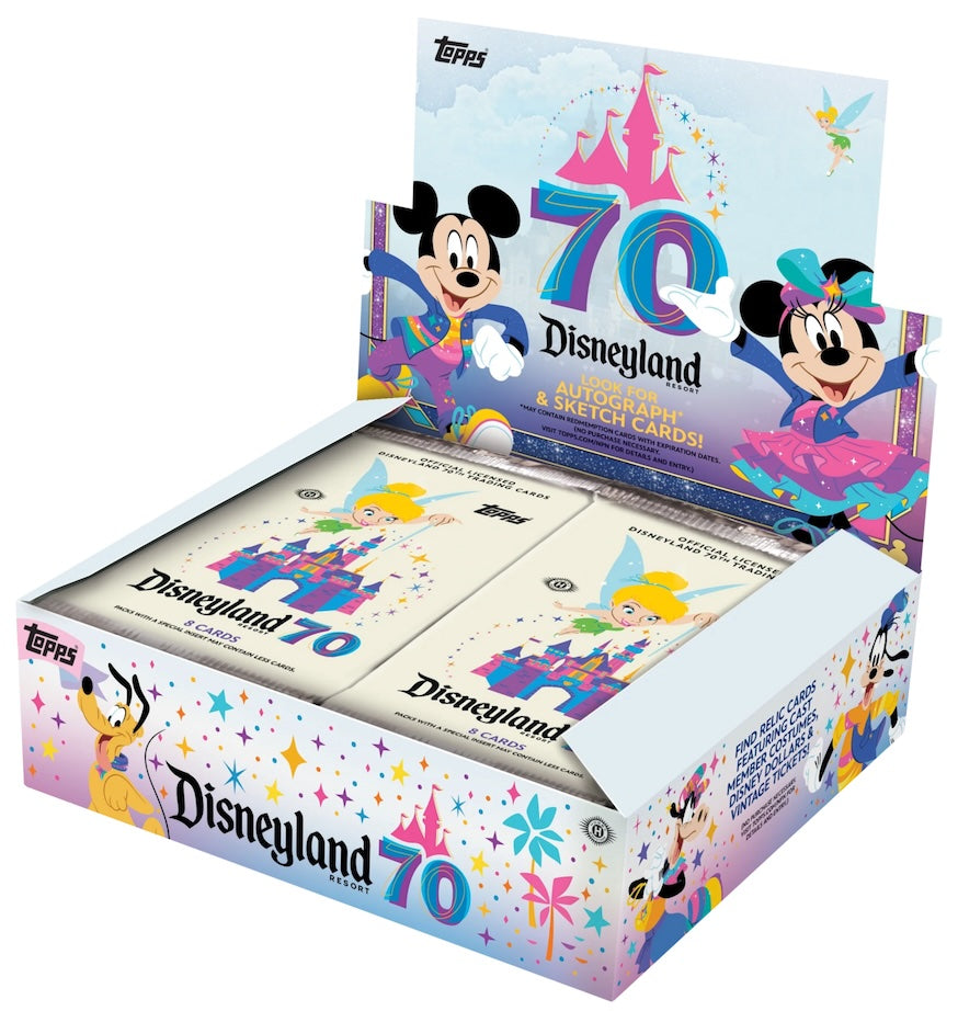 2025 Topps Disneyland 70th Anniversary Hobby Box