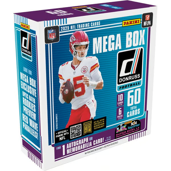 2025 Panini Football Donruss Mega Box