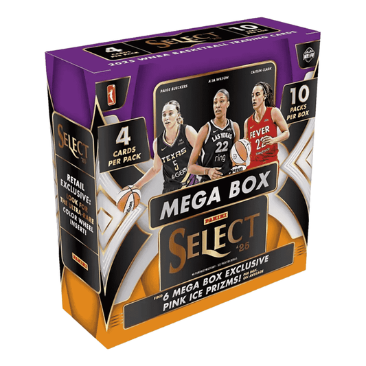 2025 Panini Select WNBA Basketball Hobby Mega Box (Pink Ice Prizm's)