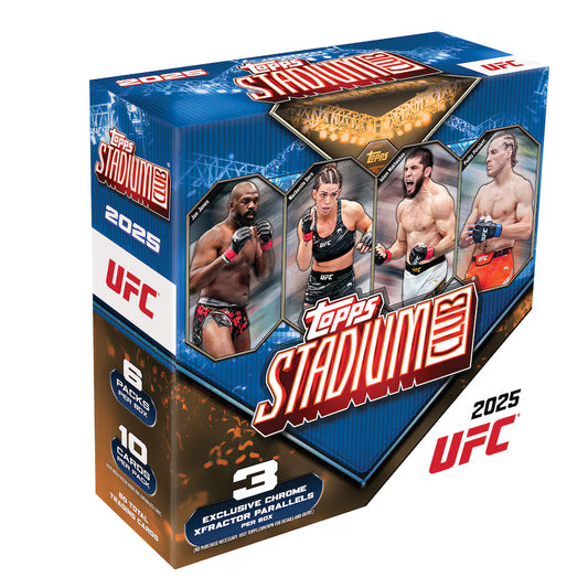 2025 Topps Stadium Club UFC Factory Sealed Mega Box