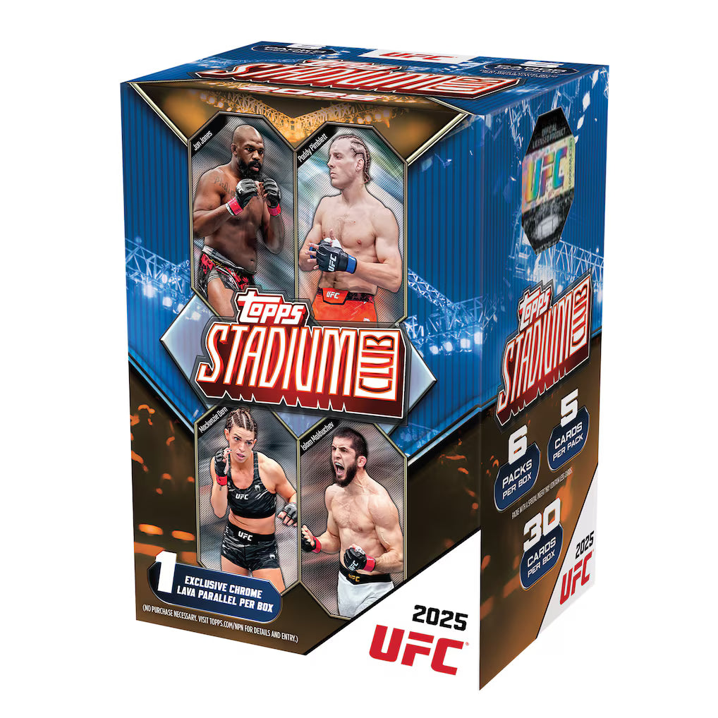 2025 Topps Stadium Club UFC Factory Sealed Value Box