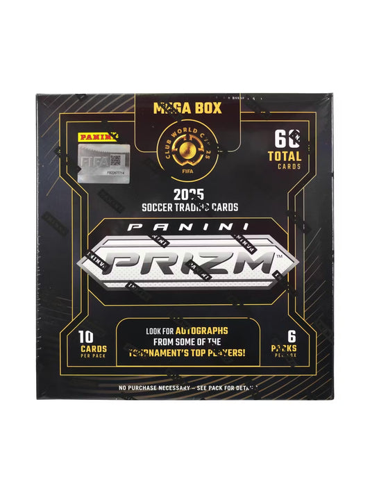 2025 Panini Prizm FIFA Club World Cup 2025 Soccer Hobby Mega Box