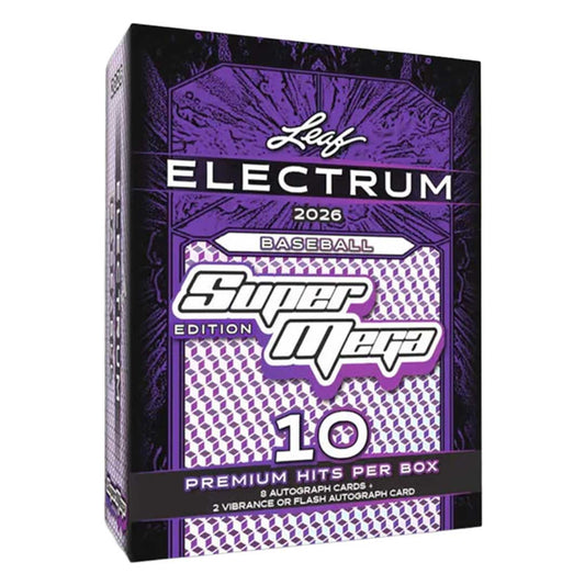 2026 Leaf Electrum Baseball Super Mega Box