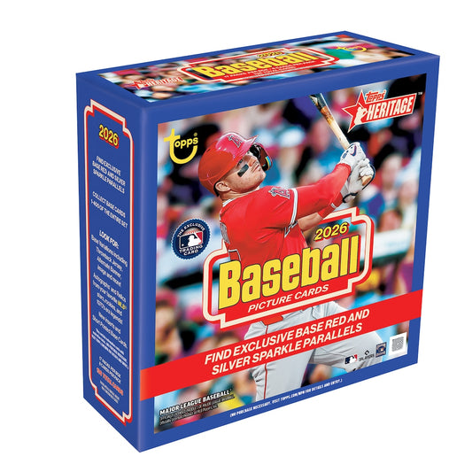 2026 Topps Heritage Baseball Mega Box