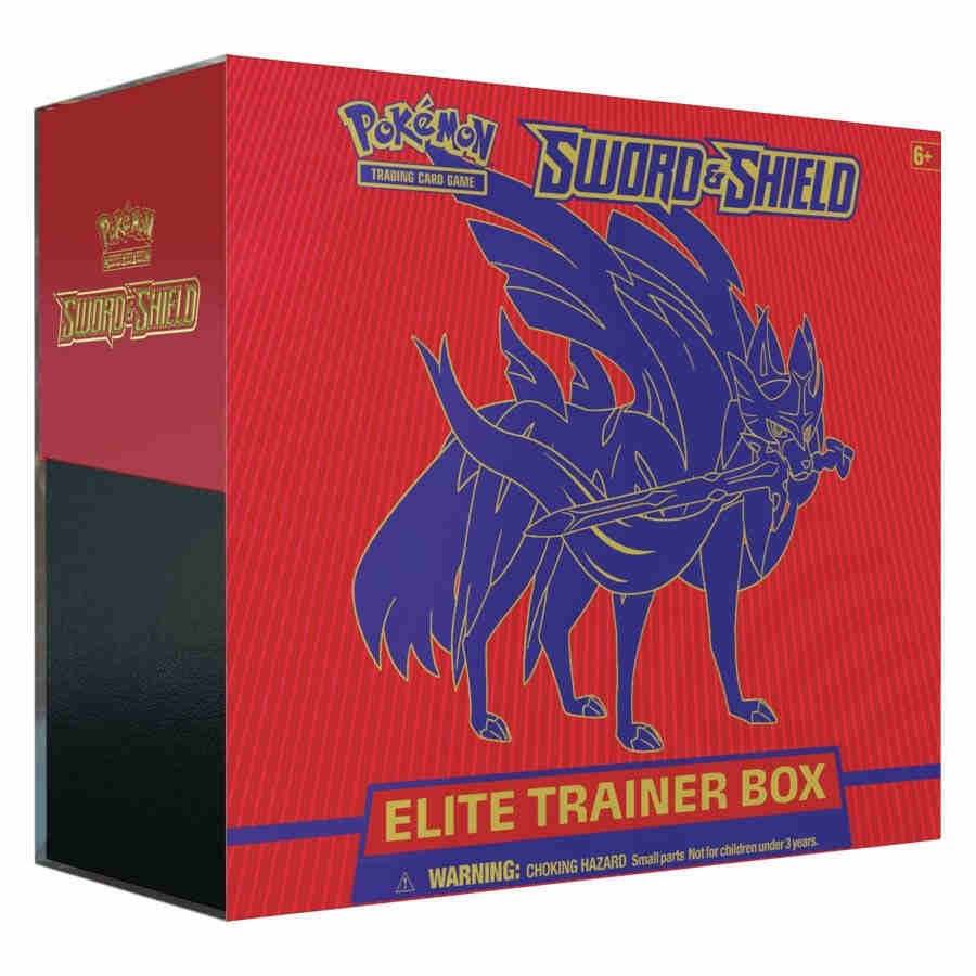 Pokémon Sword & Shield Elite Trainer Box [Zacian]