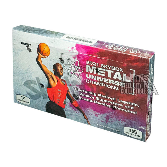 2021 Upper Deck Skybox Metal Universe Champions Hobby Box