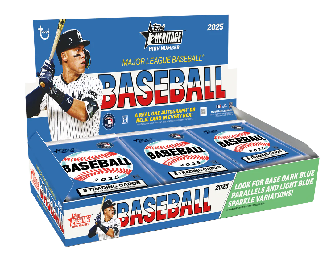 2025 Topps Heritage High Number Baseball Hobby Box