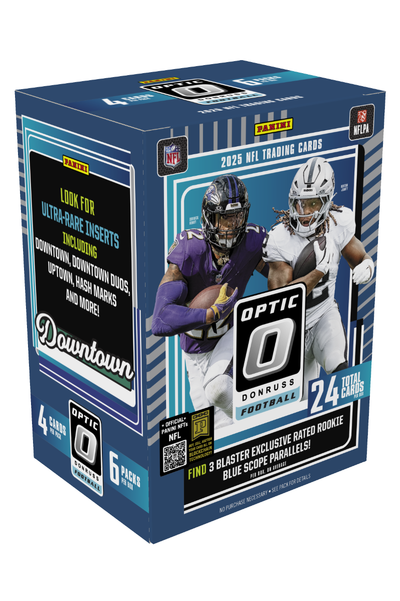 2025 Panini Donruss Optic NFL Trading Card Box (Hobby Blaster)