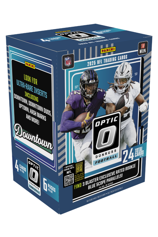 2025 Panini Donruss Optic NFL Trading Card Box (Hobby Blaster)