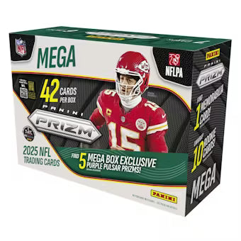 2025 Prizm Football (Hobby Exclusive) Mega Box