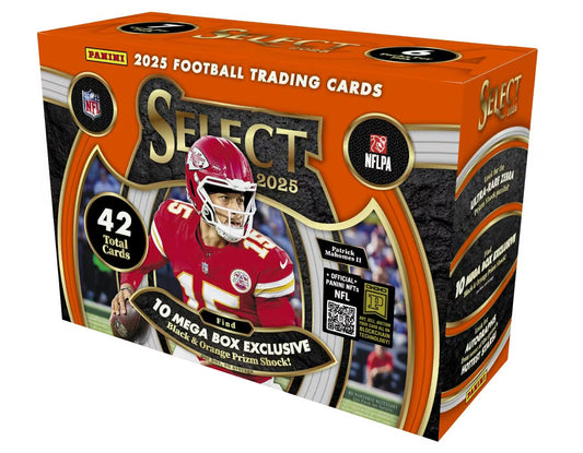 2025 Panini Select Football Hobby Mega Box