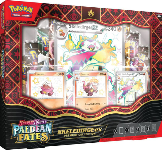 Pokémon Paldean Fates Premium Collection [Skeledirge ex]