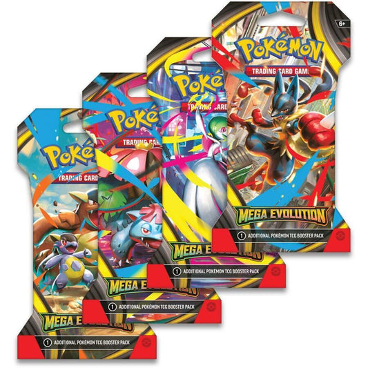 Pokémon Mega evolution Sleeved Booster Pack