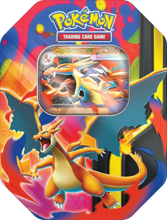 Pokémon Mega Charizard Tin (Mega Charizard Y)