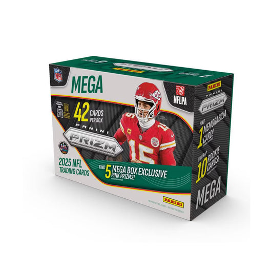 2025 Panini Prizm Football Mega Box (Pink Prizm)