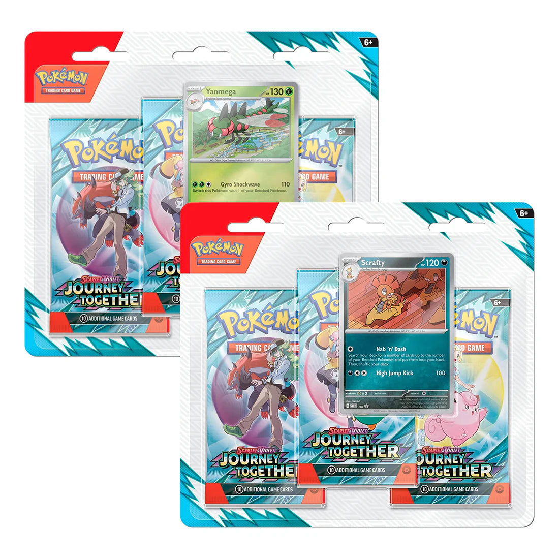 Pokémon TCG: Scarlet & Violet - Journey Together - 3-Pack Blister