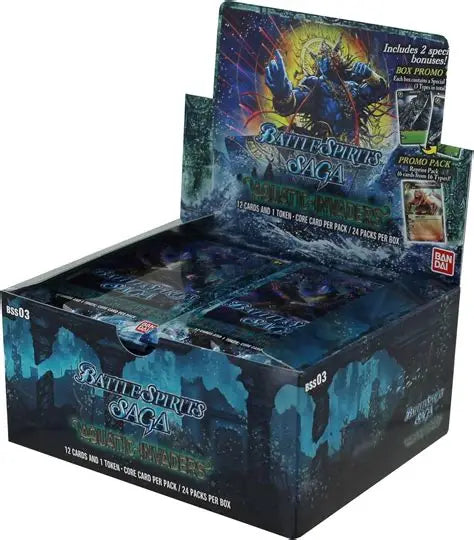 Battle Spirit Saga Aquatic Invaders Booster Box