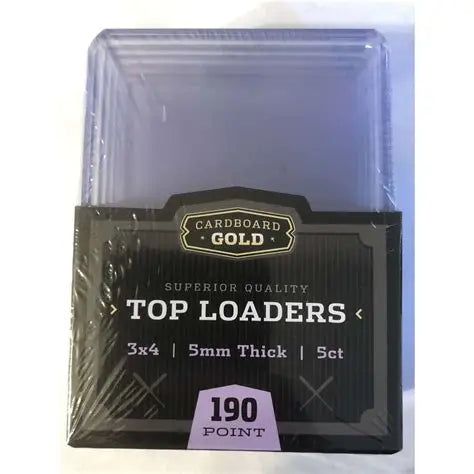 190PT Top Loaders 5 Pack (1 Box)