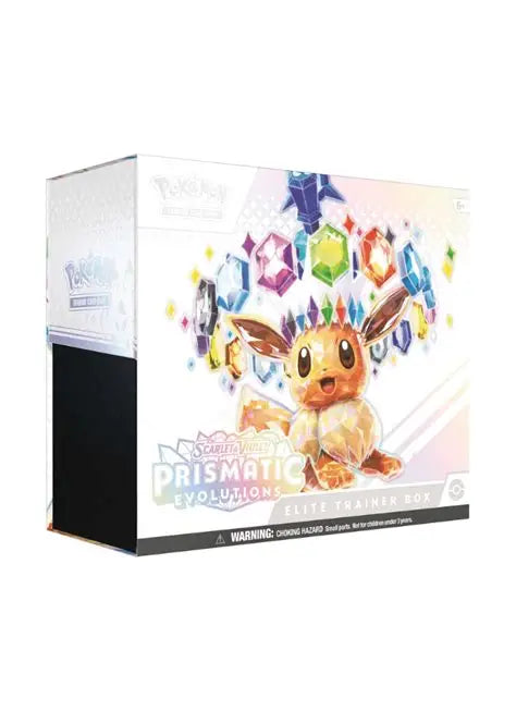 Pokémon Scarlet & Violet Prismatic Evolutions Elite Trainer Box