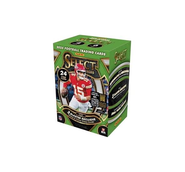 2025 Panini Select Football Blaster Box (Green & Yellow Prizm)