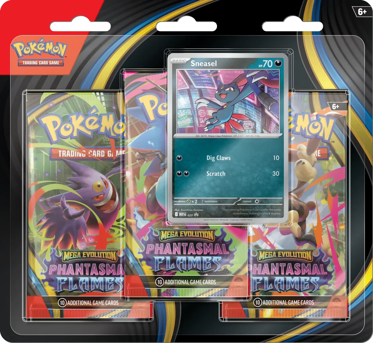 Pokemon Phantasmal Flames 3 Pack