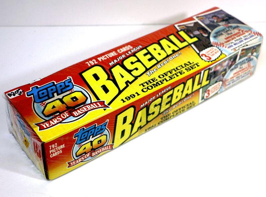 1991 Topps Baseball Factory Sealed Complete Set (Shipped Only)