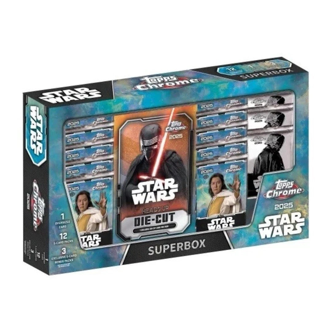 2025 Topps Star Wars Chrome Superbox
