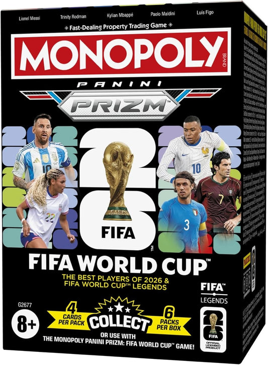 2026 Panini Prizm Monopoly Soccer Blaster Box