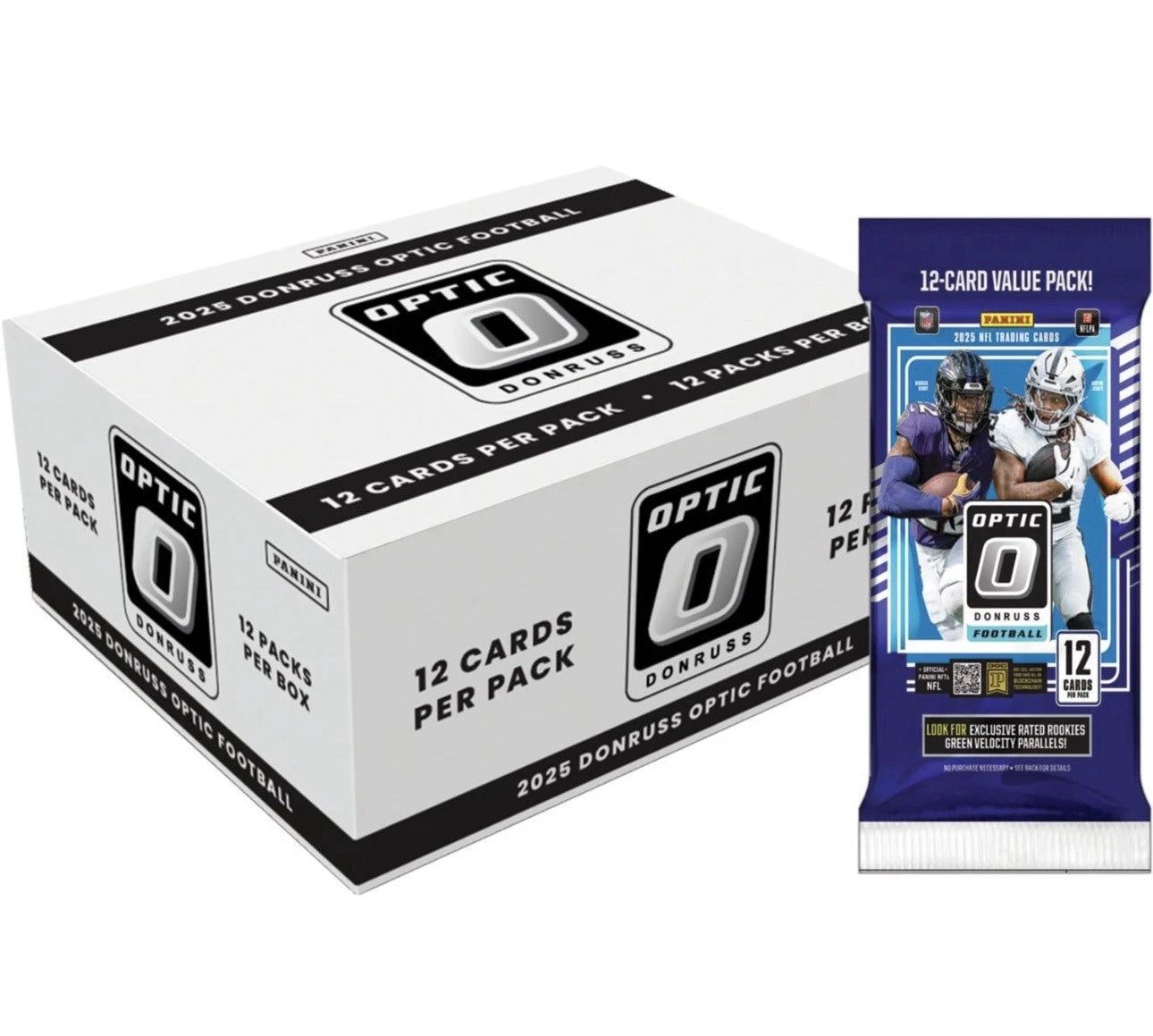 2025 Panini Donruss Optic Football Fat Pack Box
