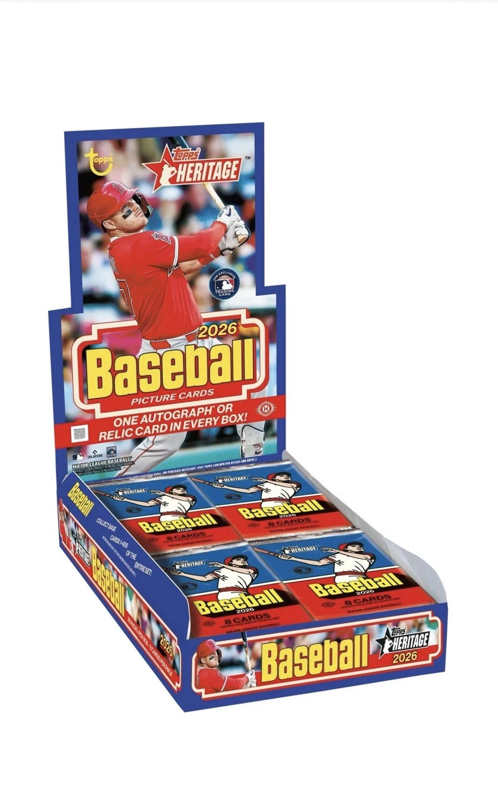 2026 Topps Heritage Baseball Hobby Box