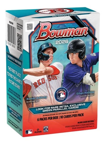 2026 Bowman Baseball Blaster Box (Green Parallels)
