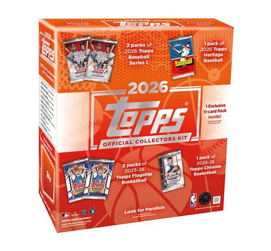 2026 Topps MLB X NBA Official Collectors Kit (Shipped Only)